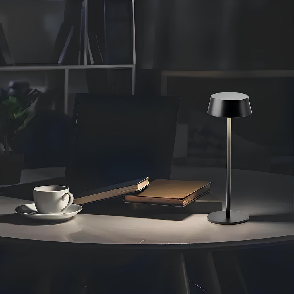 AuraBeam LED Table Lamp – Modern, Rechargeable & Dimmable