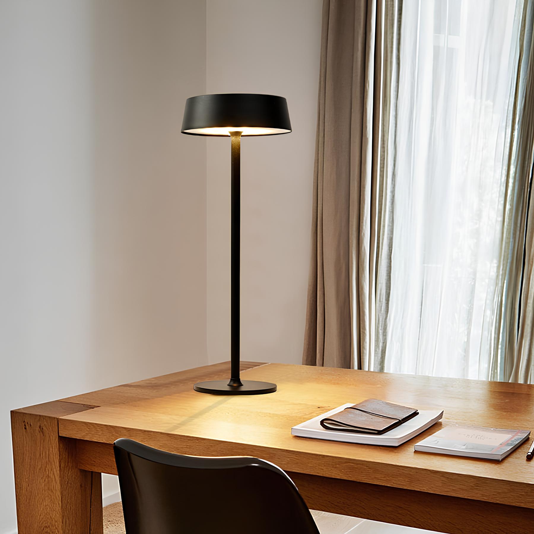 AuraBeam LED Table Lamp – Modern, Rechargeable & Dimmable