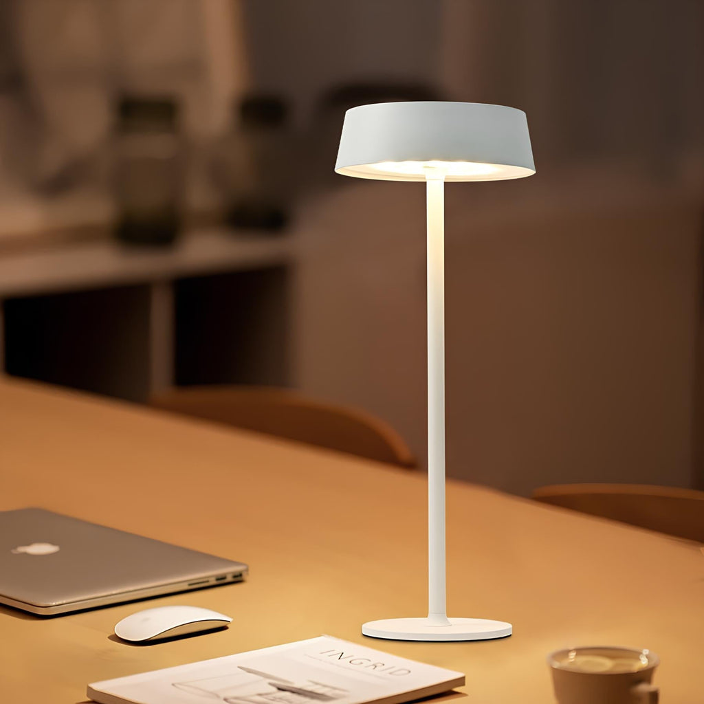 AuraBeam LED Table Lamp – Modern, Rechargeable & Dimmable