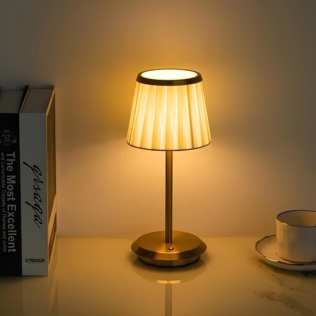 Viora Glow Touch Lamp – Elegant LED Table Light