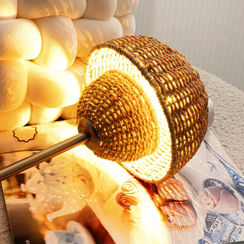EcoBamboo Table Lamp – Sustainable & Minimalist Lighting for Modern Spaces