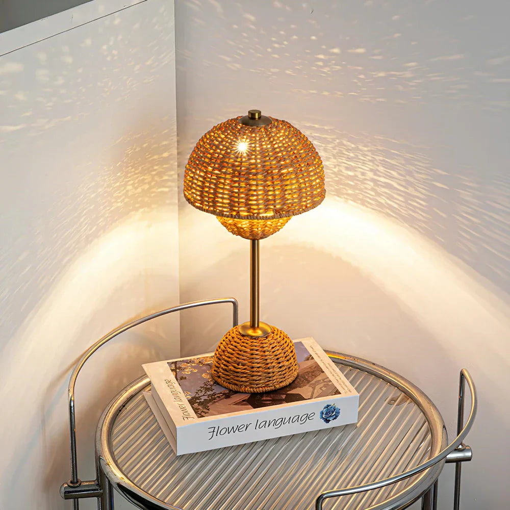 EcoBamboo Table Lamp – Sustainable & Minimalist Lighting for Modern Spaces