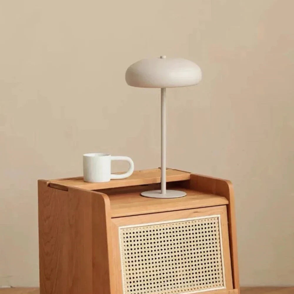 GlowNest Touch Lamp – Wireless, Dimmable & Modern