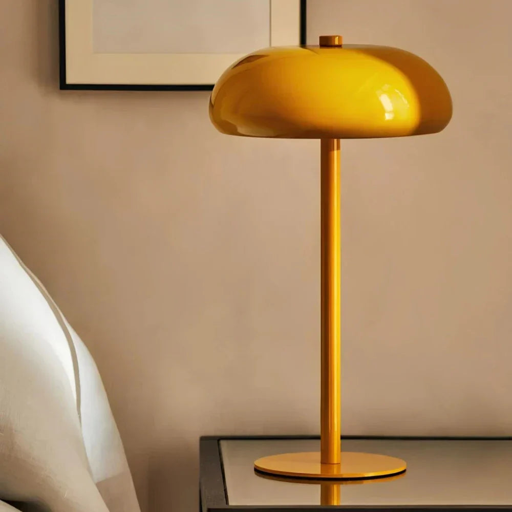 GlowNest Touch Lamp – Wireless, Dimmable & Modern